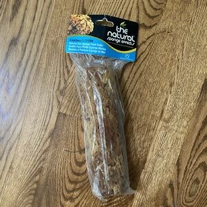 NWT NIB natural sea sponge eco friendly environmental cleaning personal hygiene